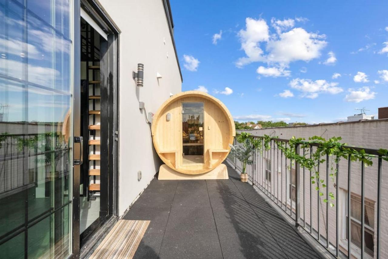 Nyc Skyline Views, Sauna & Rooftop - Romantic Escape At "Brooklyn Bay Lofts" Νέα Υόρκη Εξωτερικό φωτογραφία